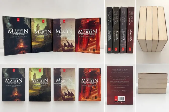 Coleção As Crônicas de Gelo e Fogo - Livros 2, 3, 4 e 5 - George R. R. Martin