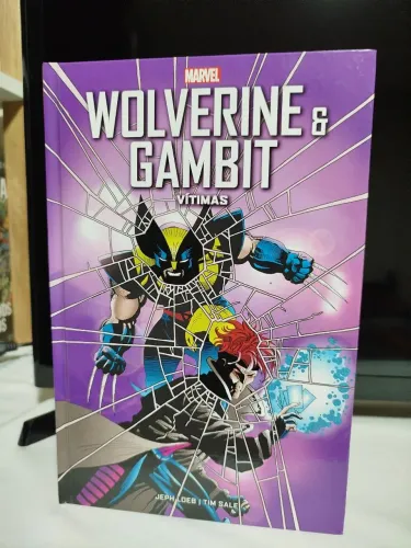 Wolverine e Gambit Vítimas capa dura