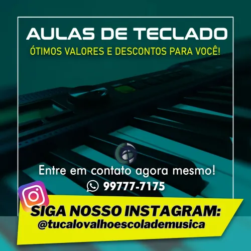 Aulas de Teclado 