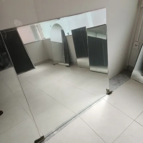 Espelho Bisotê Grande 1,40m x 1,16m - Decoração / Lavabo / Sala