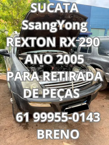 SUCATA PARA RETIRAR PEÇAS - SsangYong Rexton RX 290 2005