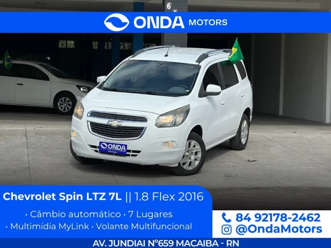 Chevrolet Spin LTZ 1.8 8V Econo.flex 5P Aut. 2016