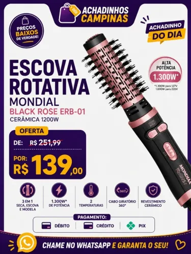 ESCOVA ROTATIVA
