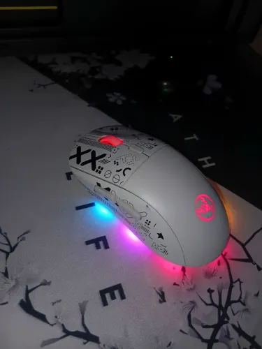 Mouse Bluetooth GamerBranco