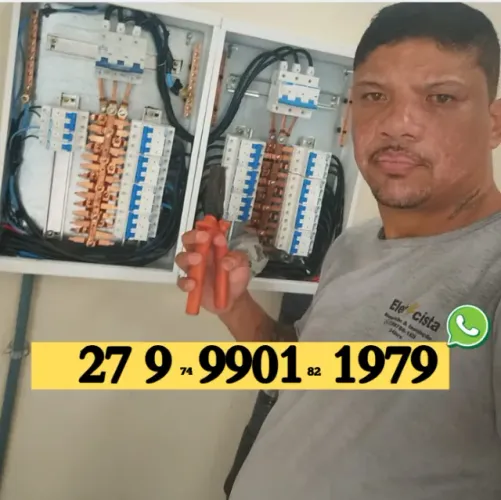 Eletricista trocamos sua fiação velha por nova serviço com garantia 
