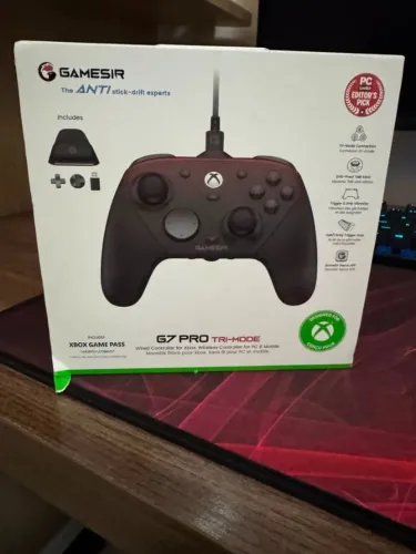 Controle Gamesir G7 Pro Xbox Wireless Vermelho Preto Sombra Das Brasas