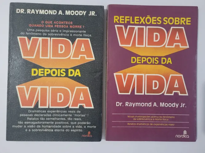 2 livros de Raymond Moody Jr.