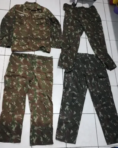 Uniformes camuflados promocional