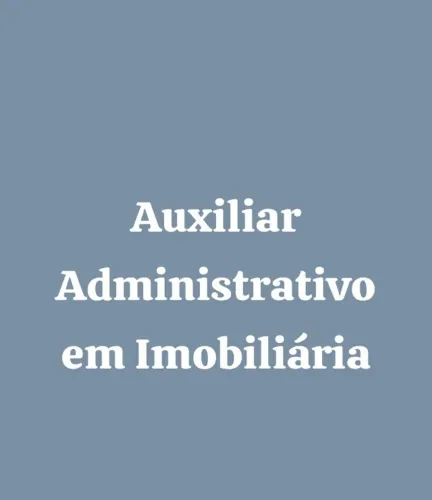 VAGA AUXILIAR ADMINISTRATIVO