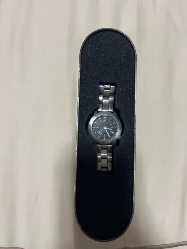 Relógio Victorinox Swiss Army V7-02 GMT Black - Estojo de Lata Original