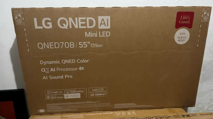 TV LG QNED AÍ