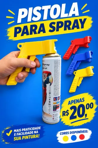 Suporte para tinta spray