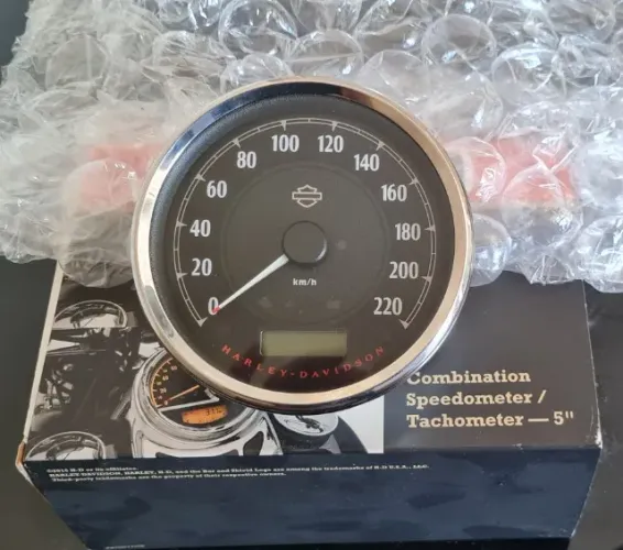 Velocímetro Painel Harley Davidson Para Toda Linha Dyna Etc (semi Novo) (Usado) Adicionar