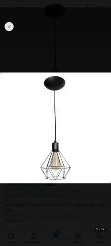 2 Luminarias Pendentes Novas