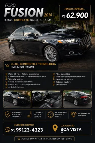 Ford Fusion Titanium 2.0 Gtdi Eco. AWD Aut. 2013