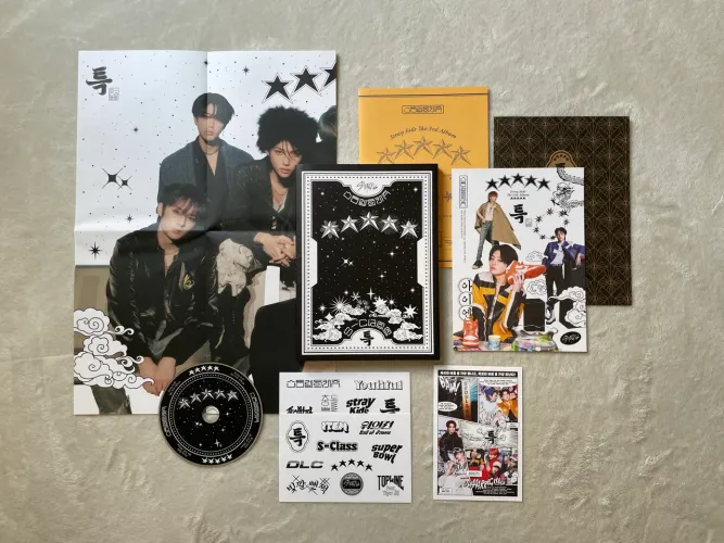 álbum stray kids 5-star incompleto  