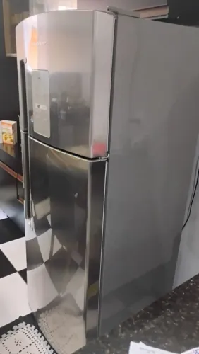 Geladeira Brastemp ative inox frost free