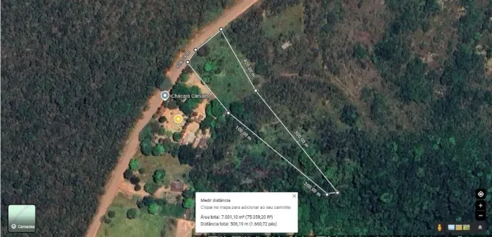 Chácara 7.000 m2 Cercada DF 290 Ponte Alta de Cima Gama DF