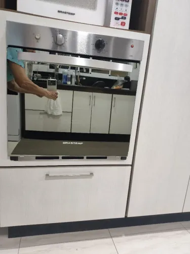 Forno de embutir Brastemp Clean - Modelo BOA 61A