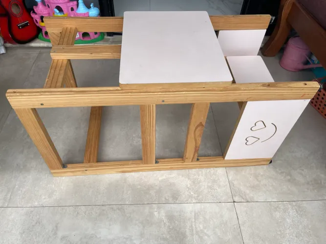 Torre de aprendizagem Montessouri infantil 4 em 1