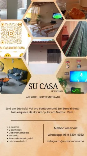Casa - Aluguel por Temporada em Morros/MA