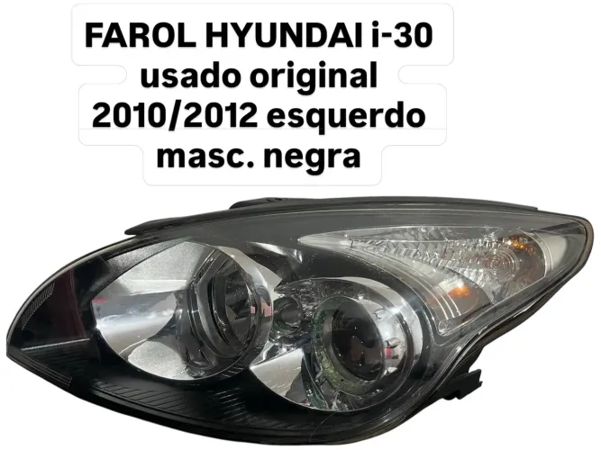 FAROL I-30 ESQUERDO MASCARA NEGRA 2010/2012 
