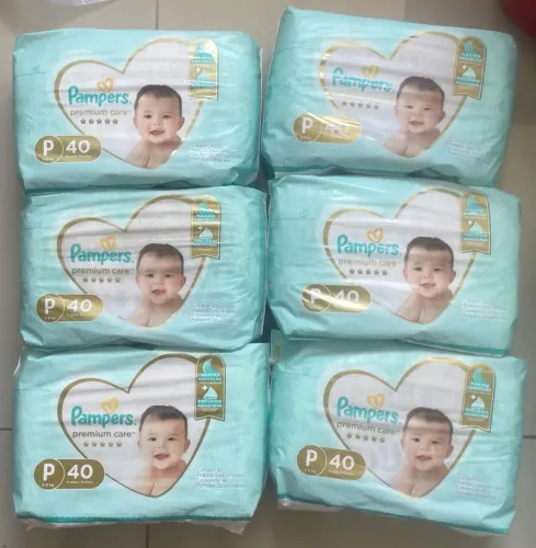 Fralda Pampers P