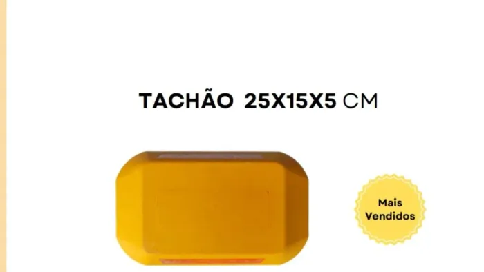 Tachao Cego 25x15x5 10 reais unidade
