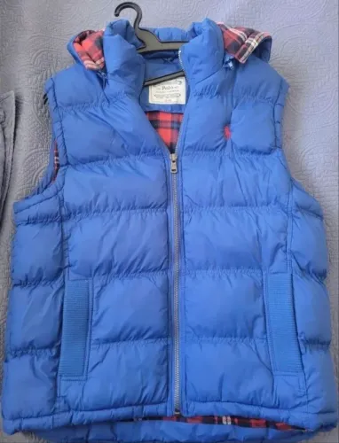 Colete Ralph Lauren quente Novo tam G