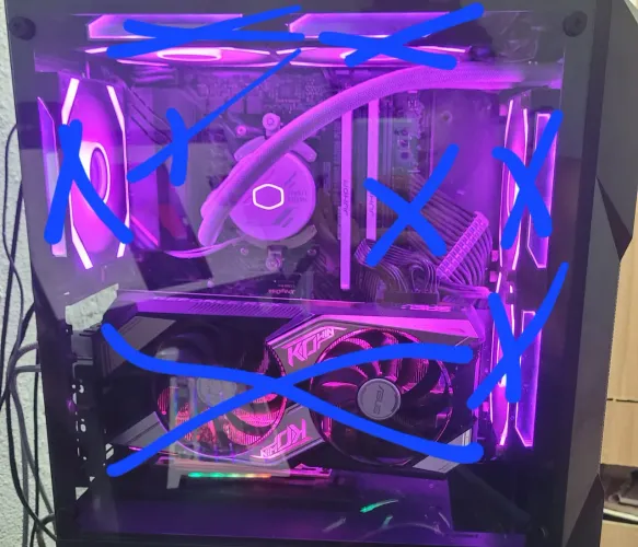 Water Cooler Cooler Master MasterLiquid 240mm Core ARGB