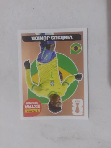 Vinícius júnior extra sticker bronze copa do mundo 2026