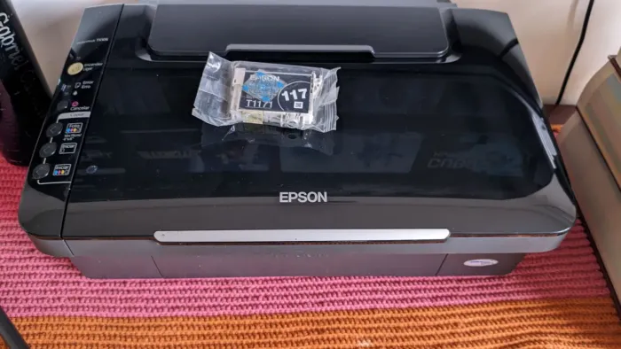 Impressora Multifuncional Epson Stylus TX105 - Funcionando 100% (110V)