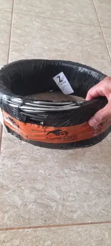 Cabo de Alumínio Duplex 10mm - Rolo 50 Metros  Cabo Alumínio Duplex 10mm Rolo com 50m  Cab