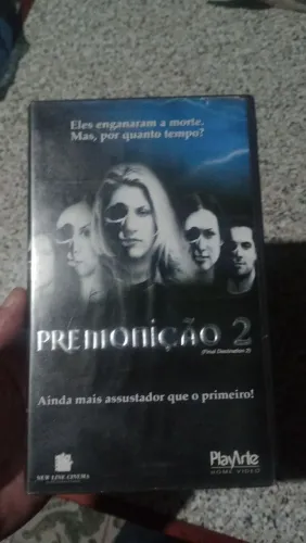 Fita VHS ORIGINAL Premonição 2 Raridade