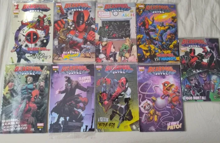 Gibi Coleção Clássica Marvel Deadpool 