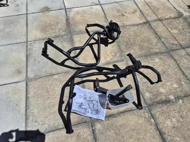 Protetor motor, carenagem e carter scam para tiger 900