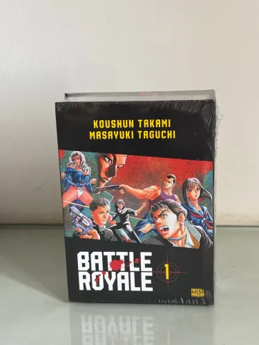 Battle Royale Omnibus Vol. 1 | Lacrado | Pipoca & Nanquim | Capa Dura
