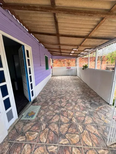 casa de 02 quartos para alugar quintal amplo, bairro Novo Aleixo, águas claras