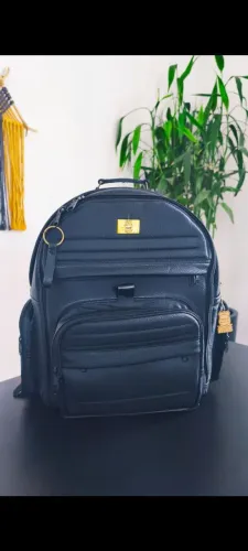 Mochila de Couro ( Totalmente Artesanal)