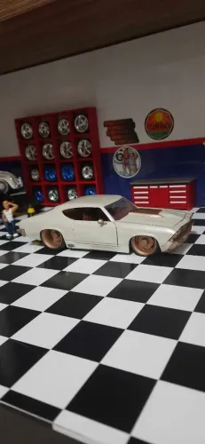 Miniatura Jada Chevrolet Chevelle ss 1969 escala 1/24