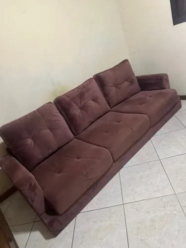 Sofa 3 + 1 lugares Suede