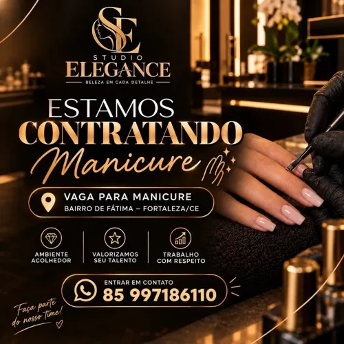 Vaga para manicure 