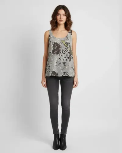 Blusa de alça Folic 