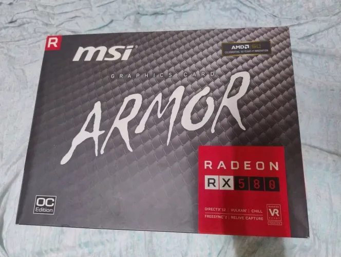 RX 580 8GB MSI Armor usada