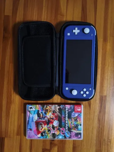 Switch lite e Mario kart 8 deluxe