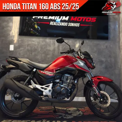 Titan 160 ABS 2025 0KM,EMPLACADA 