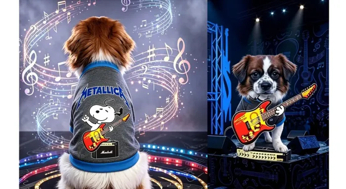 Roupinha de frio rock Roll PET 