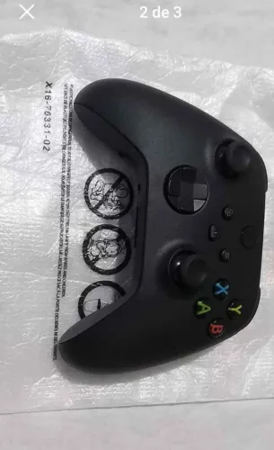 Controle de xbox serie x zero aceito cartão