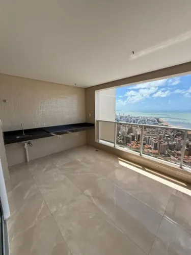 ÓTIMA UNIDADE DE 190m² C/ BELA VISTA PARA O LITORAL