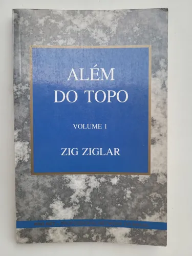 Livro Além do Topo Vol. I - Zig Ziglar